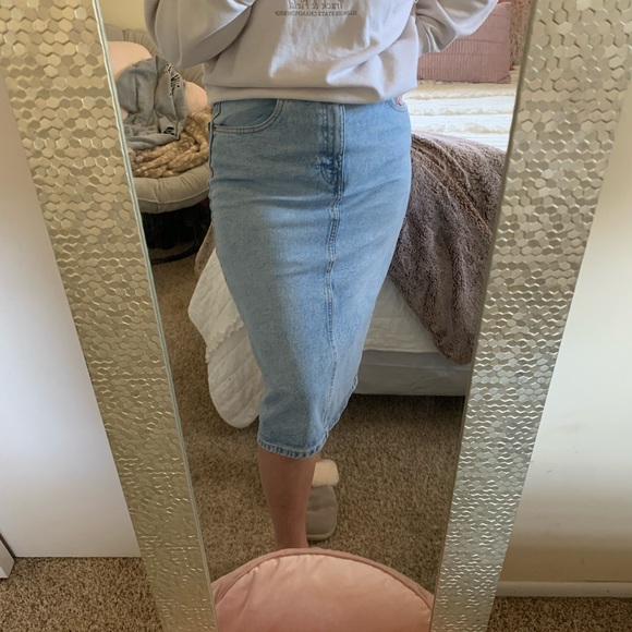 Zara Dresses & Skirts - ZARA Denim Skirt